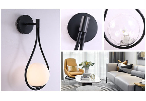 Nordic LED Bedside Wall Lamp