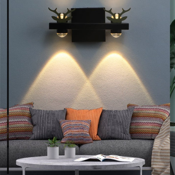 “Crown Gold Wall Lamp