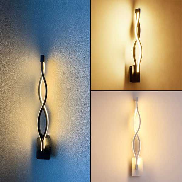 “LED Aluminum Wave Wall Light